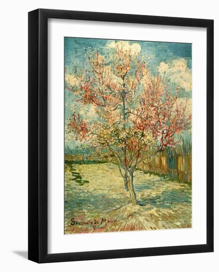 Peach Blossoming (Souvenir De Mauve)-null-Framed Giclee Print