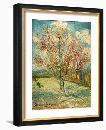 Peach Blossoming (Souvenir De Mauve)-null-Framed Giclee Print