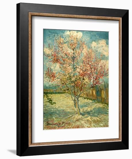 Peach Blossoming (Souvenir De Mauve)-null-Framed Premium Giclee Print