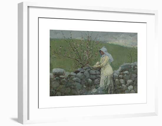 Peach Blossoms-Winslow Homer-Framed Premium Giclee Print