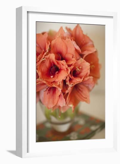 Peach Bouquet-Karyn Millet-Framed Photographic Print