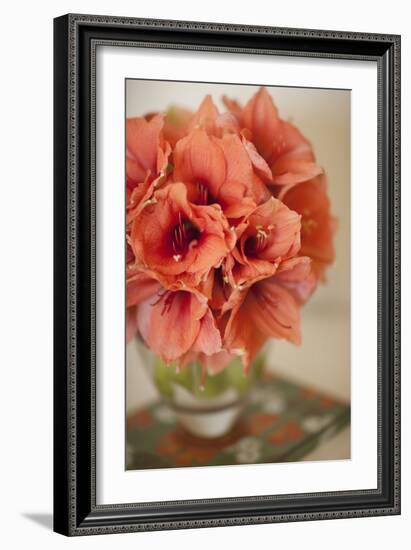 Peach Bouquet-Karyn Millet-Framed Photographic Print