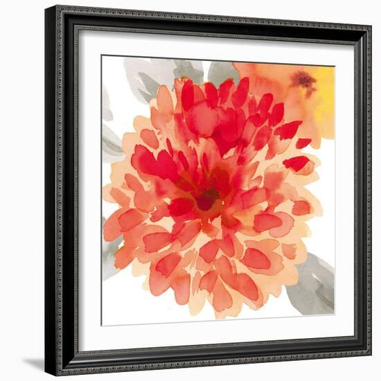 Peach Flower I-Sandra Jacobs-Framed Giclee Print