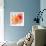 Peach Flower II-Sandra Jacobs-Framed Giclee Print displayed on a wall