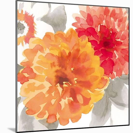 Peach Flower II-Sandra Jacobs-Mounted Giclee Print