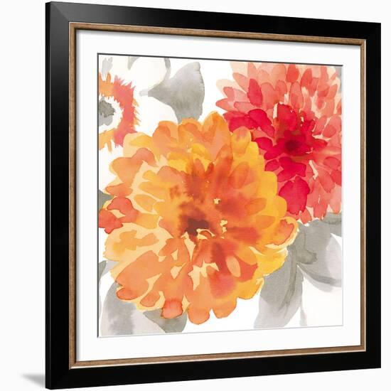 Peach Flower II-Sandra Jacobs-Framed Giclee Print