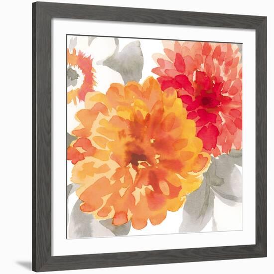 Peach Flower II-Sandra Jacobs-Framed Giclee Print