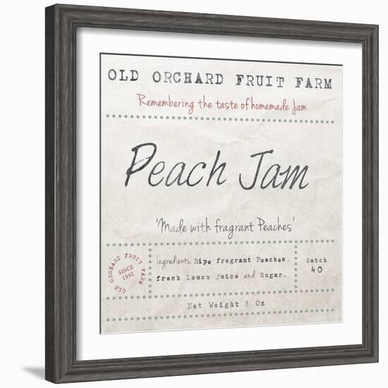 Peach Jam-The Vintage Collection-Framed Giclee Print