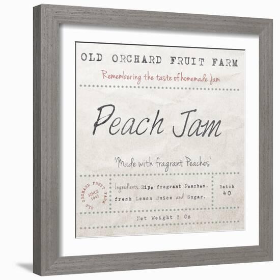 Peach Jam-The Vintage Collection-Framed Giclee Print