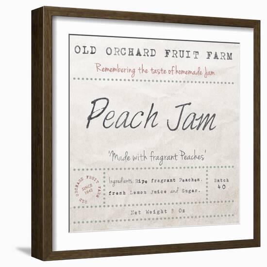 Peach Jam-The Vintage Collection-Framed Giclee Print