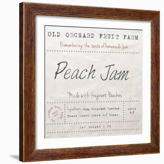 Peach Jam-The Vintage Collection-Framed Giclee Print