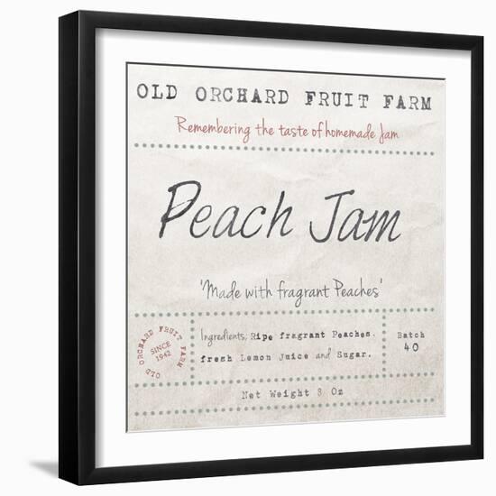 Peach Jam-The Vintage Collection-Framed Giclee Print