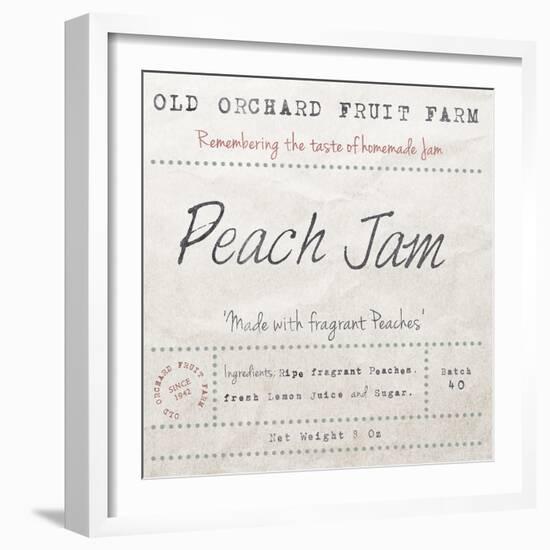 Peach Jam-The Vintage Collection-Framed Giclee Print