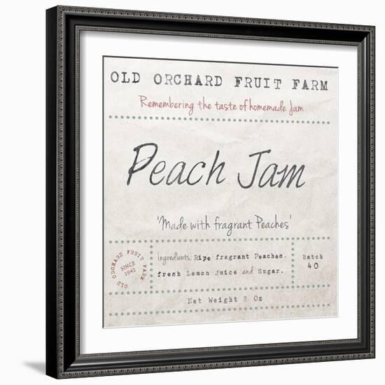 Peach Jam-The Vintage Collection-Framed Giclee Print