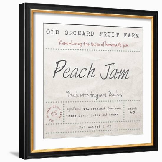 Peach Jam-The Vintage Collection-Framed Giclee Print