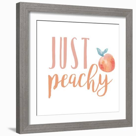 Peach Life I-Studio W-Framed Art Print