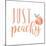 Peach Life I-Studio W-Mounted Art Print