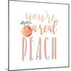 Peach Life II-Studio W-Mounted Art Print