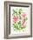 Peach Orchid Bunch-Cat Coquillette-Framed Giclee Print