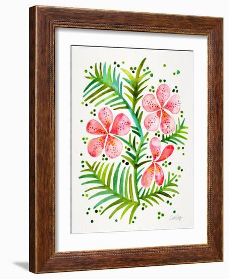 Peach Orchid Bunch-Cat Coquillette-Framed Giclee Print