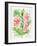 Peach Orchid Bunch-Cat Coquillette-Framed Giclee Print