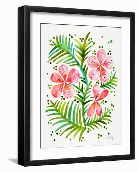 Peach Orchid Bunch-Cat Coquillette-Framed Giclee Print