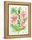 Peach Orchid Bunch-Cat Coquillette-Framed Premier Image Canvas