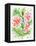 Peach Orchid Bunch-Cat Coquillette-Framed Premier Image Canvas