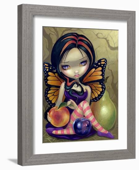 Peach, Plum, Pear-Jasmine Becket-Griffith-Framed Art Print