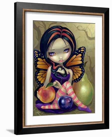 Peach, Plum, Pear-Jasmine Becket-Griffith-Framed Art Print