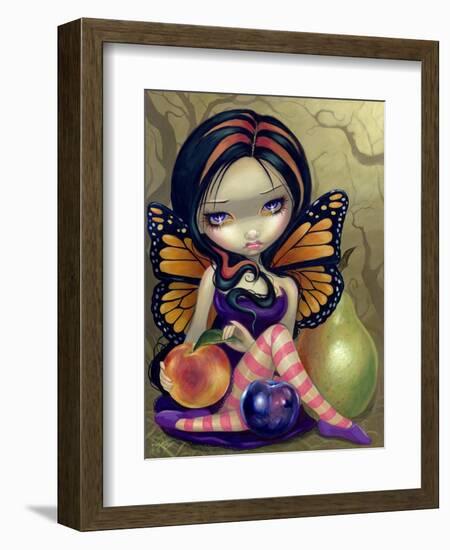 Peach, Plum, Pear-Jasmine Becket-Griffith-Framed Art Print