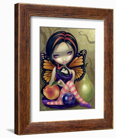 Peach, Plum, Pear-Jasmine Becket-Griffith-Framed Art Print