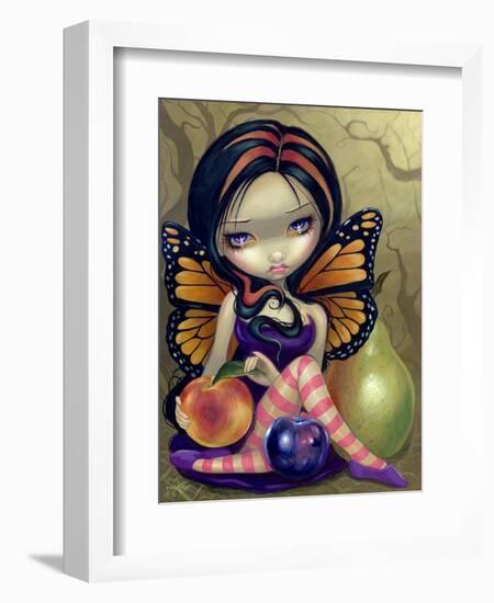 Peach, Plum, Pear-Jasmine Becket-Griffith-Framed Art Print