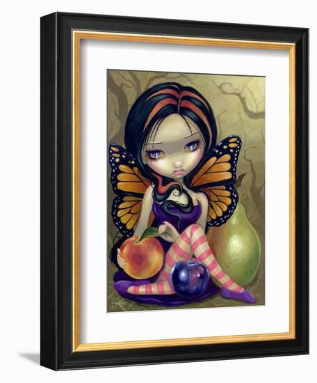 Peach, Plum, Pear-Jasmine Becket-Griffith-Framed Art Print