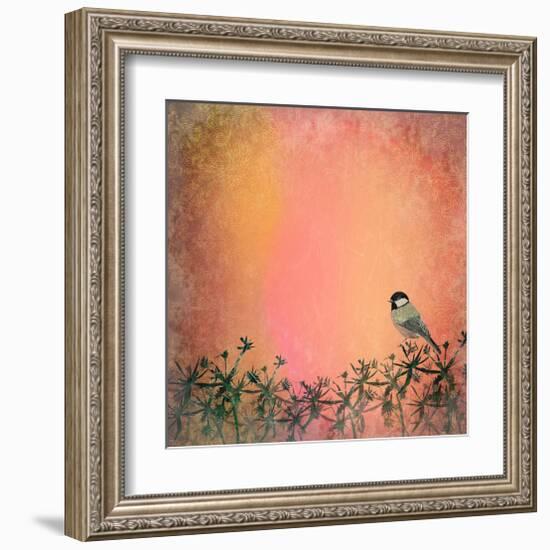 Peach Sky-Claire Westwood-Framed Art Print