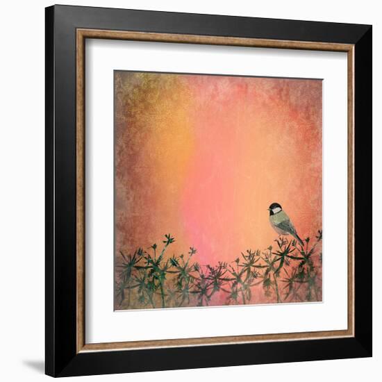 Peach Sky-Claire Westwood-Framed Art Print