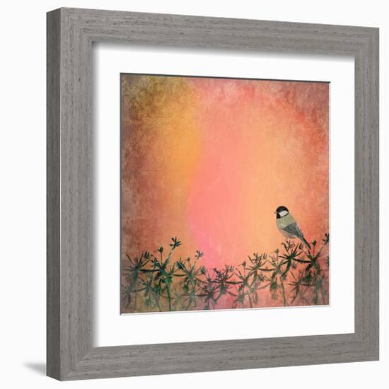 Peach Sky-Claire Westwood-Framed Art Print