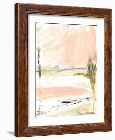 Peach Sorbet I-Jennifer Goldberger-Framed Art Print