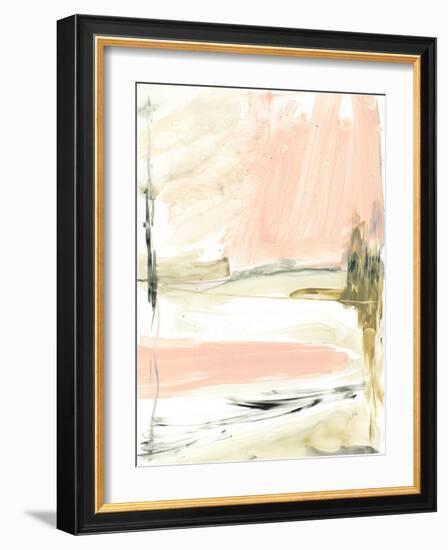 Peach Sorbet I-Jennifer Goldberger-Framed Art Print