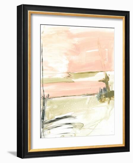 Peach Sorbet II-Jennifer Goldberger-Framed Art Print