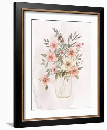 Peaches and Cream I-null-Framed Art Print