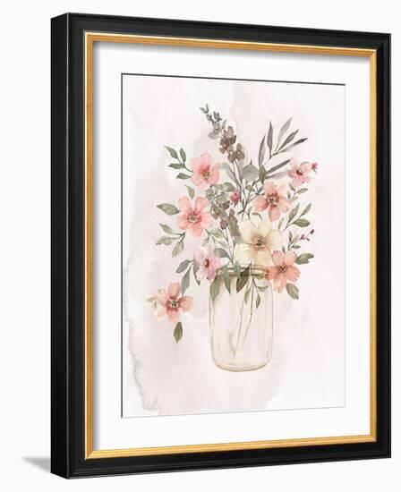 Peaches and Cream I-null-Framed Art Print