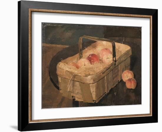 Peaches in a Basket-Allan Gwynne-Jones-Framed Giclee Print