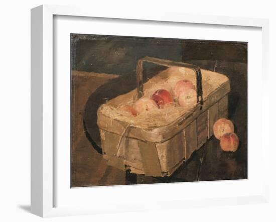 Peaches in a Basket-Allan Gwynne-Jones-Framed Giclee Print