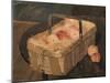 Peaches in a Basket-Allan Gwynne-Jones-Mounted Giclee Print