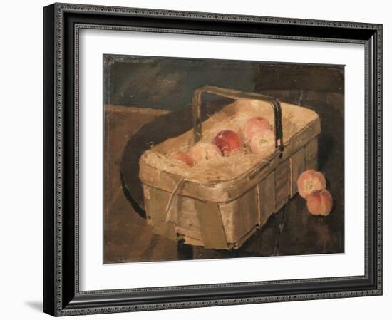 Peaches in a Basket-Allan Gwynne-Jones-Framed Giclee Print