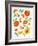 Peaches-Cat Coquillette-Framed Giclee Print