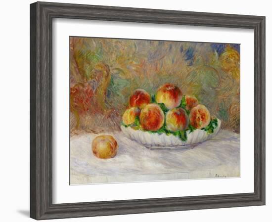 Peaches-Pierre-Auguste Renoir-Framed Premium Giclee Print