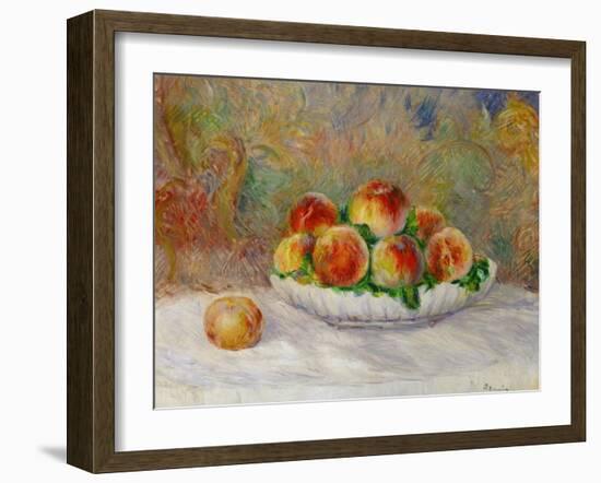 Peaches-Pierre-Auguste Renoir-Framed Premium Giclee Print