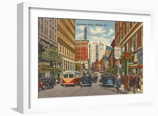 Peachtree Street, Atlanta, Georgia-null-Framed Art Print